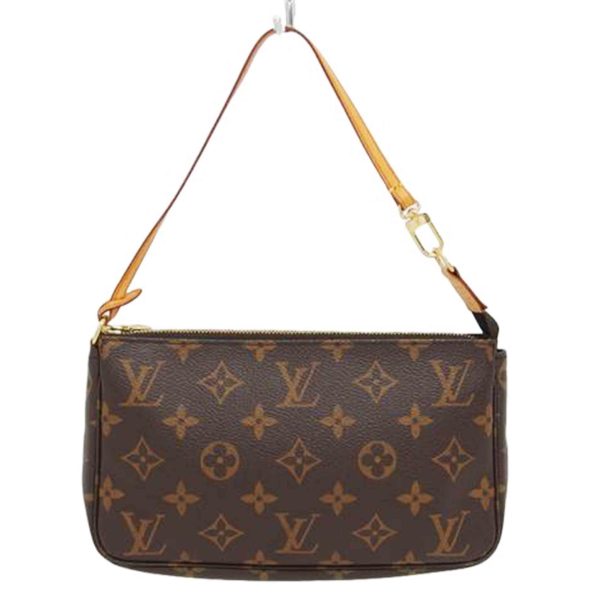 83720 1 Louis Vuitton Pochette Accessoire Bag Monogram Brown