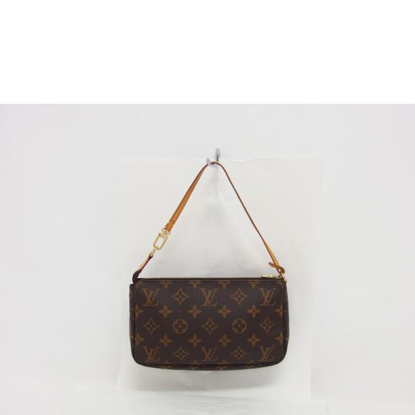 83720 2 Louis Vuitton Pochette Accessoire Bag Monogram Brown