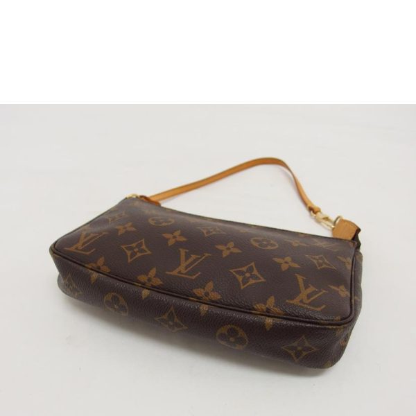 83720 3 Louis Vuitton Pochette Accessoire Bag Monogram Brown