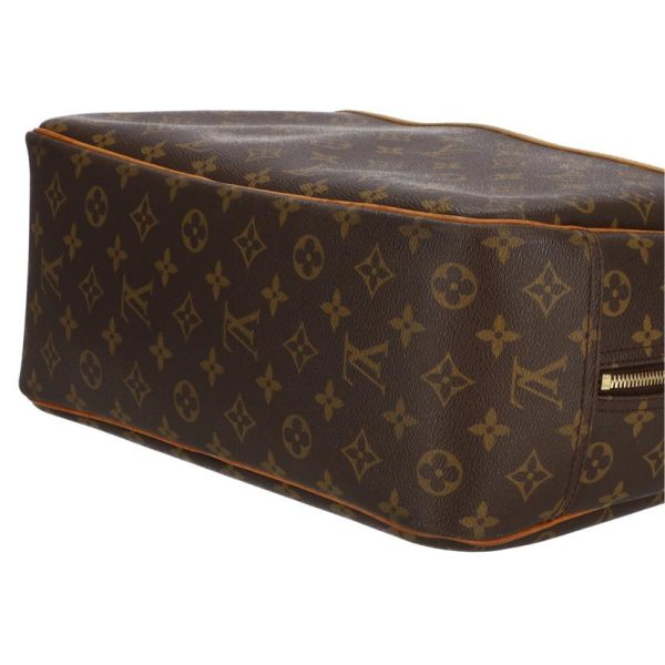 83731 3 Louis Vuitton Bowling Vanity Deauville Monogram Bag Brown