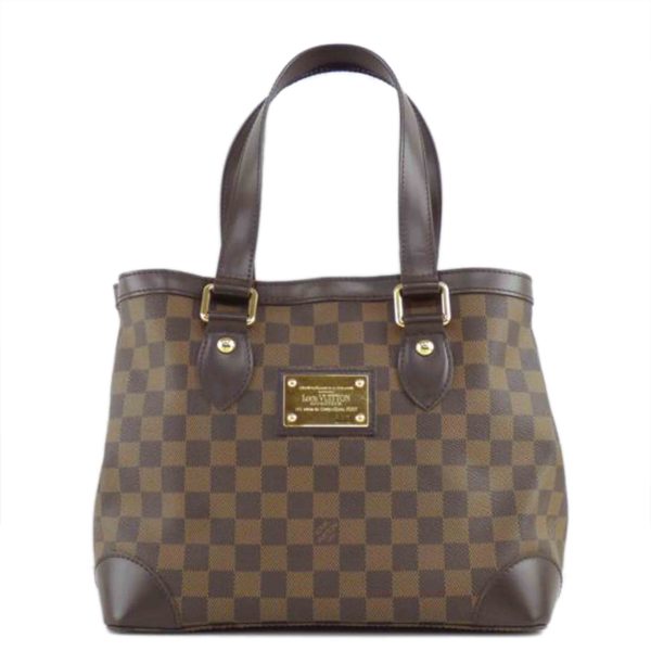 83749 1 Louis Vuitton Hampstead PM Damier Ebene Bag Brown