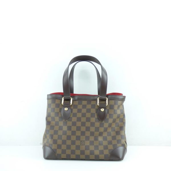 83749 2 Louis Vuitton Hampstead PM Damier Ebene Bag Brown