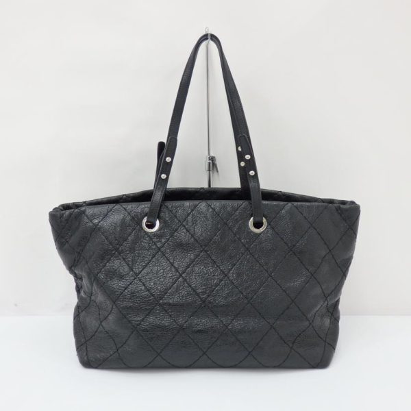 83778 2 Chanel On The Road Tote Bag Black