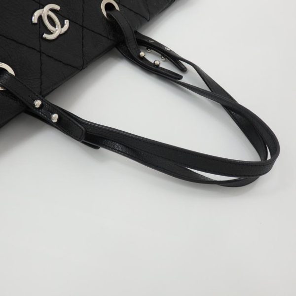 83778 4 Chanel On The Road Tote Bag Black