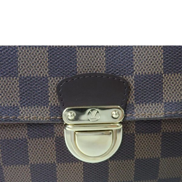 83791 6 Louis Vuitton Ravello GM Damier Shoulder Bag Brown