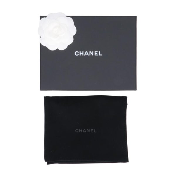 83854 8 Chanel Cocoma Compact Wallet Black