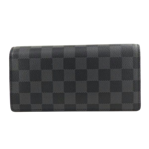 83919 1 Louis Vuitton Portefeuille Braza Damier Graphite Wallet Black