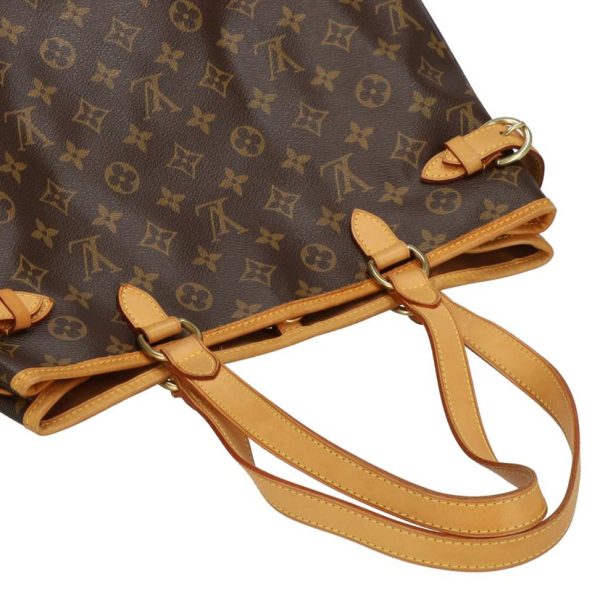 83939 4 Louis Vuitton Batignolles Horizontal Monogram Bag Brown