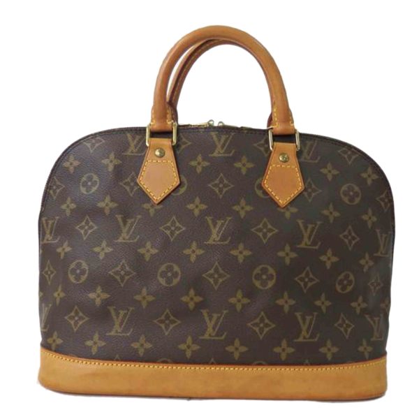 83949 1 Louis Vuitton Alma Monogram Tote Bag Brown