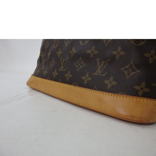 83949 7 Louis Vuitton Alma Monogram Tote Bag Brown