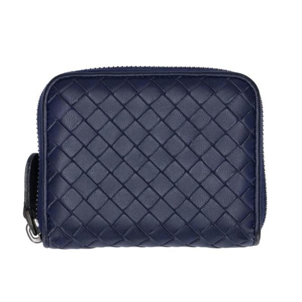 83976 1 Bottega Veneta Intrecciato Coin Case Black