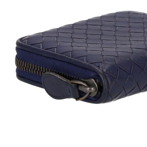 83976 4 Bottega Veneta Intrecciato Coin Case Black