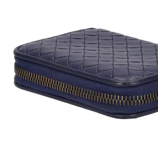 83976 5 Bottega Veneta Intrecciato Coin Case Black