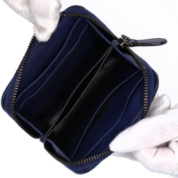 83976 6 Bottega Veneta Intrecciato Coin Case Black