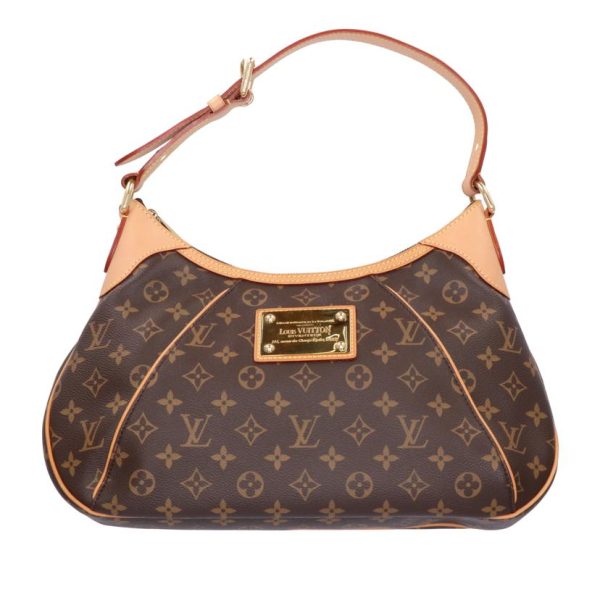 84072 1 Louis Vuitton Thames PM Tote Bag Brown