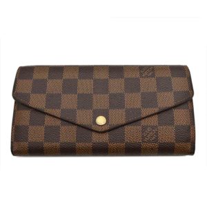 84277 1 Louis Vuitton Hobo Dauphine MM Shoulder Bag Canvas Monogram Reverse Ladies Brown