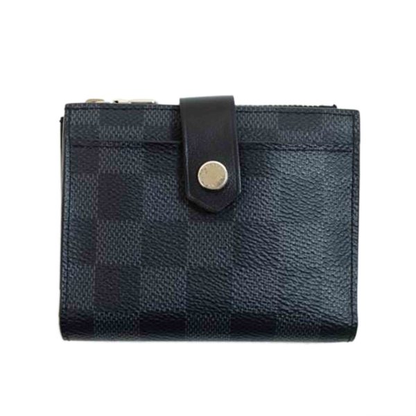 84341 1 Louis Vuitton Murti Porte Carte Damier Card Holder Graphite