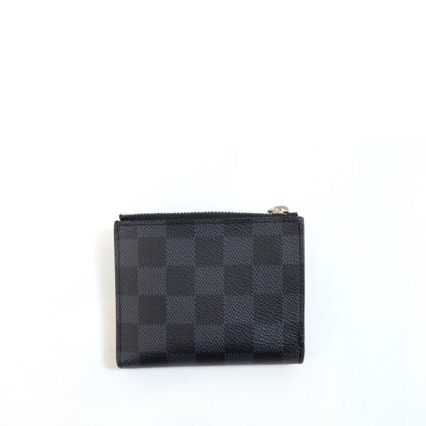 84341 2 Louis Vuitton Murti Porte Carte Damier Card Holder Graphite