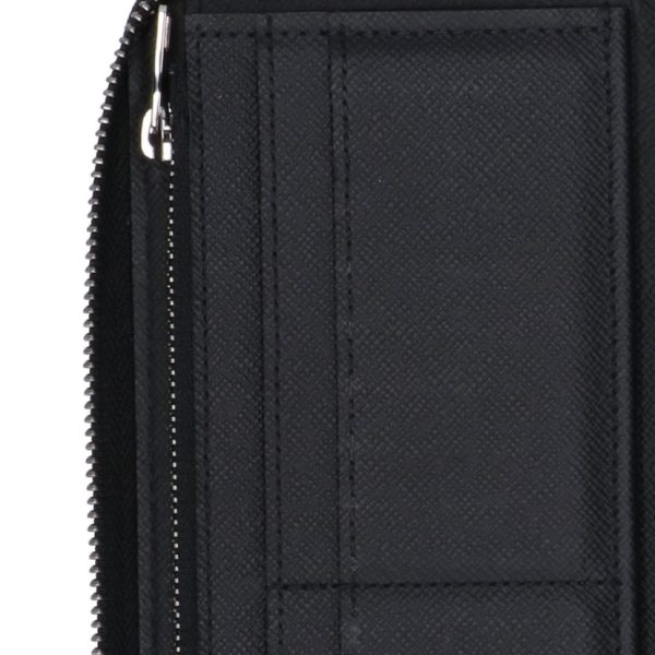 84365 10 Louis Vuitton Zippy Wallet Vertical Monogram Eclipse Black