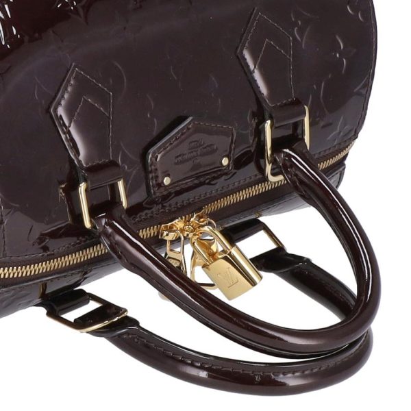 84417 4 Louis Vuitton Montana Vernis Boston Bag Brown