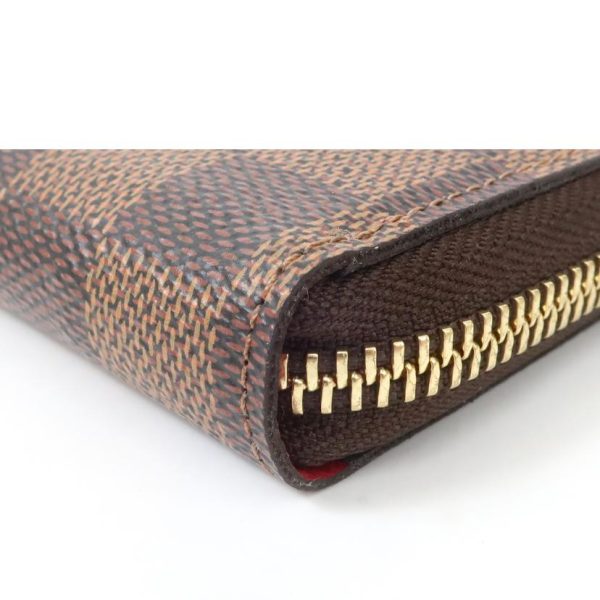 84623 3 Louis Vuitton Portefeuil Clemence Damier Wallet Brown