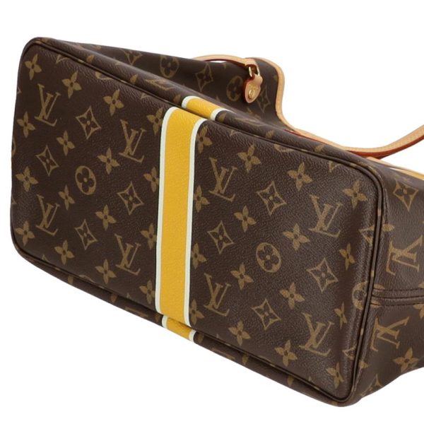 84625 3 Louis Vuitton Neverfull MM Tote Bag Monogram Brown