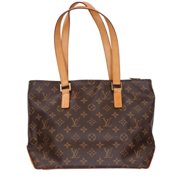 84757 1 Louis Vuitton Cavapiano Shoulder Bag Monogram Brown