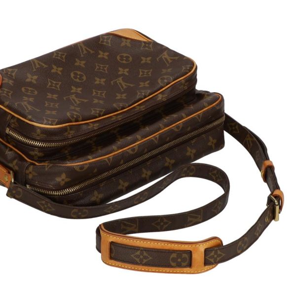 84788 4 Louis Vuitton Nile Shoulder Bag Monogram Brown