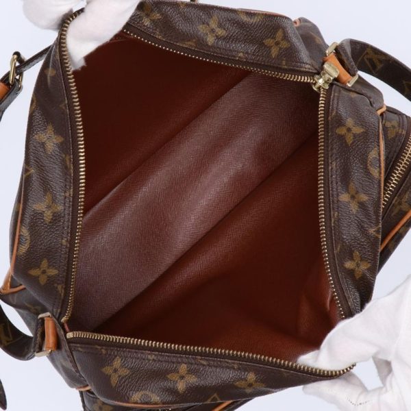 84788 5 Louis Vuitton Nile Shoulder Bag Monogram Brown