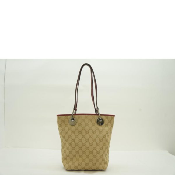 84815 2 Gucci GG Canvas Tote Bag Beige