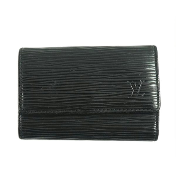 84872 1 Louis Vuitton Multicle 6 Key Holder Epi Noir