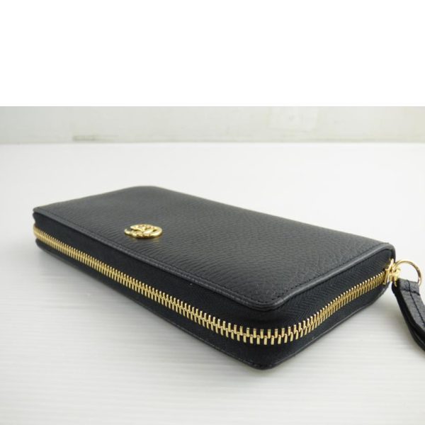 84944 3 GUCCI GG Marmont Round Zipper Long Wallet