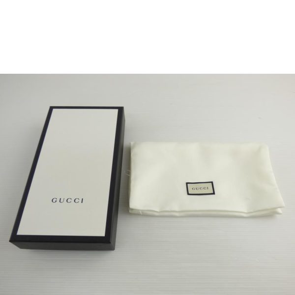 84944 6 GUCCI GG Marmont Round Zipper Long Wallet