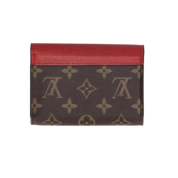 84945 2 Louis Vuitton Pallas Compact Wallet Monogram Brown