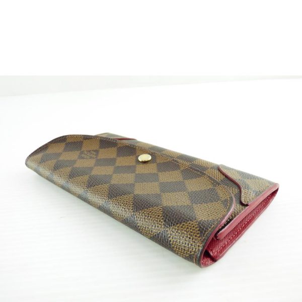 84978 3 Louis Vuitton Portefeuil Kaisa Damier Wallet Brown