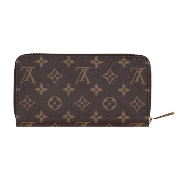 85076 2 Louis Vuitton Zippy Wallet Monogram Wallet Rose Ballerine