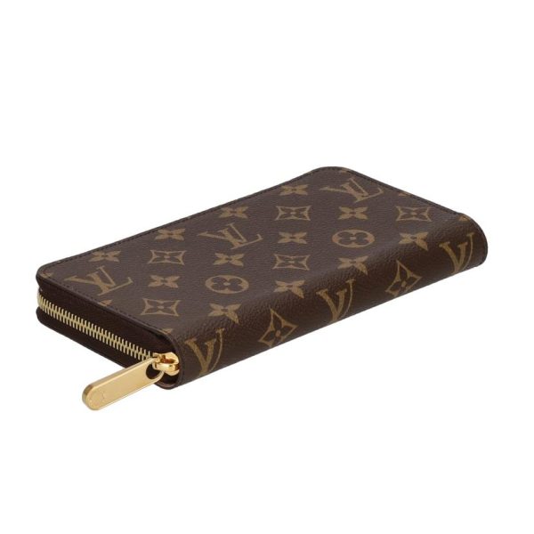 85076 4 Louis Vuitton Zippy Wallet Monogram Wallet Rose Ballerine