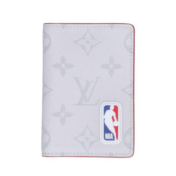 85124 1 Louis Vuitton NBA Organizer de Poche Monogram Bag Antarctica