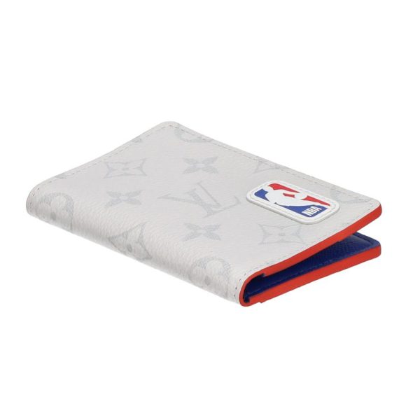 85124 3 Louis Vuitton NBA Monogram Wallet White