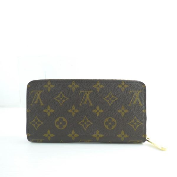 85132 2 Louis Vuitton Zippy Wallet Monogram Wallet Brown