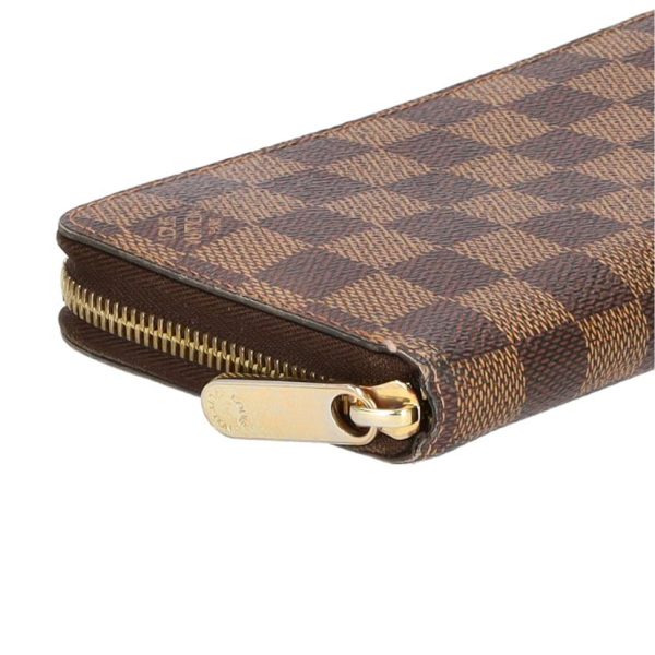 85147 9 Louis Vuitton Zippy Wallet Damier Brown