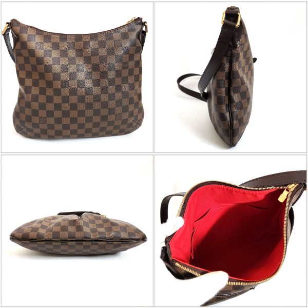 852 2 Louis Vuitton Damier Bloomsbury Shoulder Bag Canvas Brown