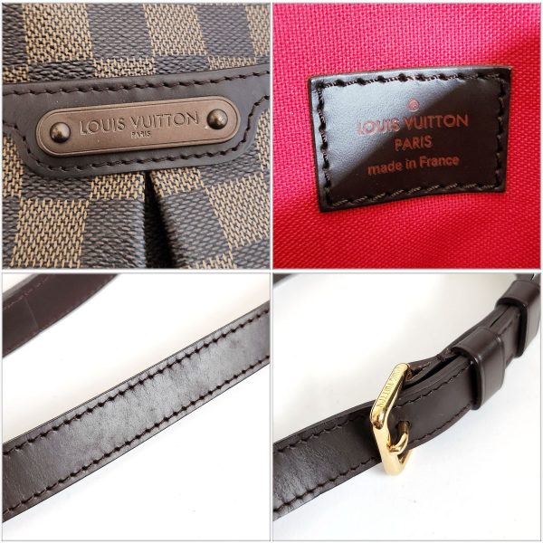 852 4 Louis Vuitton Damier Bloomsbury Shoulder Bag Canvas Brown