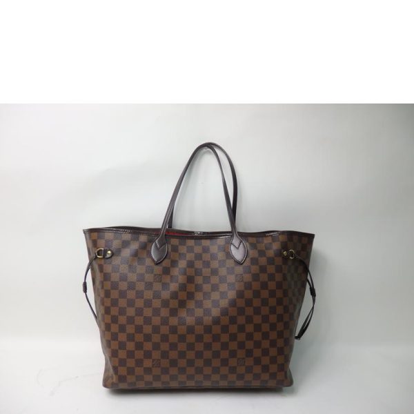 85204 2 Louis Vuitton Neverfull GM Bag Damier Ebene