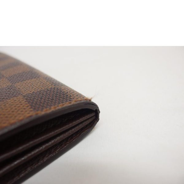 85243 10 Louis Vuitton Sala Wallet Damier Ebene Brown