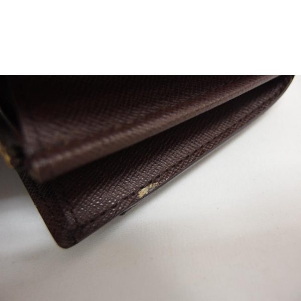 85243 9 Louis Vuitton Sala Wallet Damier Ebene Brown