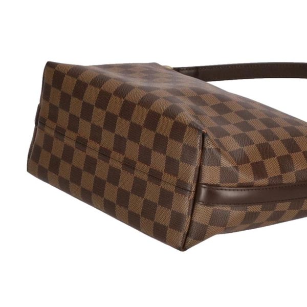 85355 3 Louis Vuitton Irovo MM Tote Bag Damier Ebene Brown