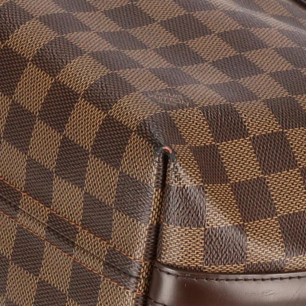 85355 9 Louis Vuitton Irovo MM Tote Bag Damier Ebene Brown