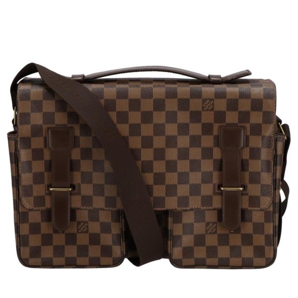 85377 1 Louis Vuitton Broadway Damier Ebene Bag Brown