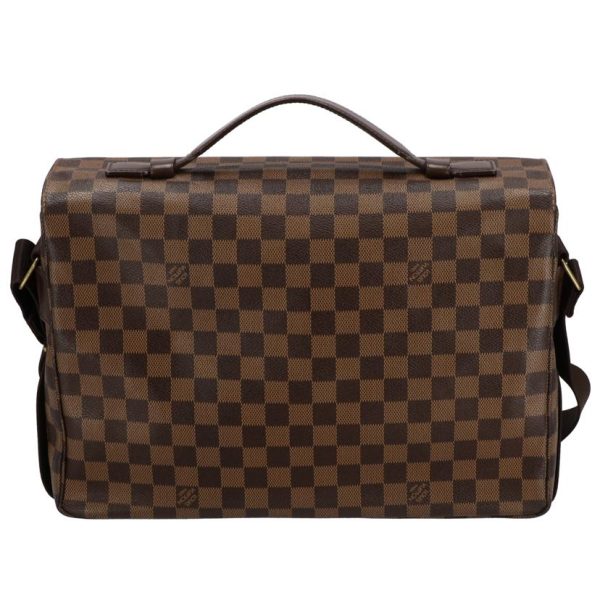 85377 2 Louis Vuitton Broadway Damier Ebene Bag Brown